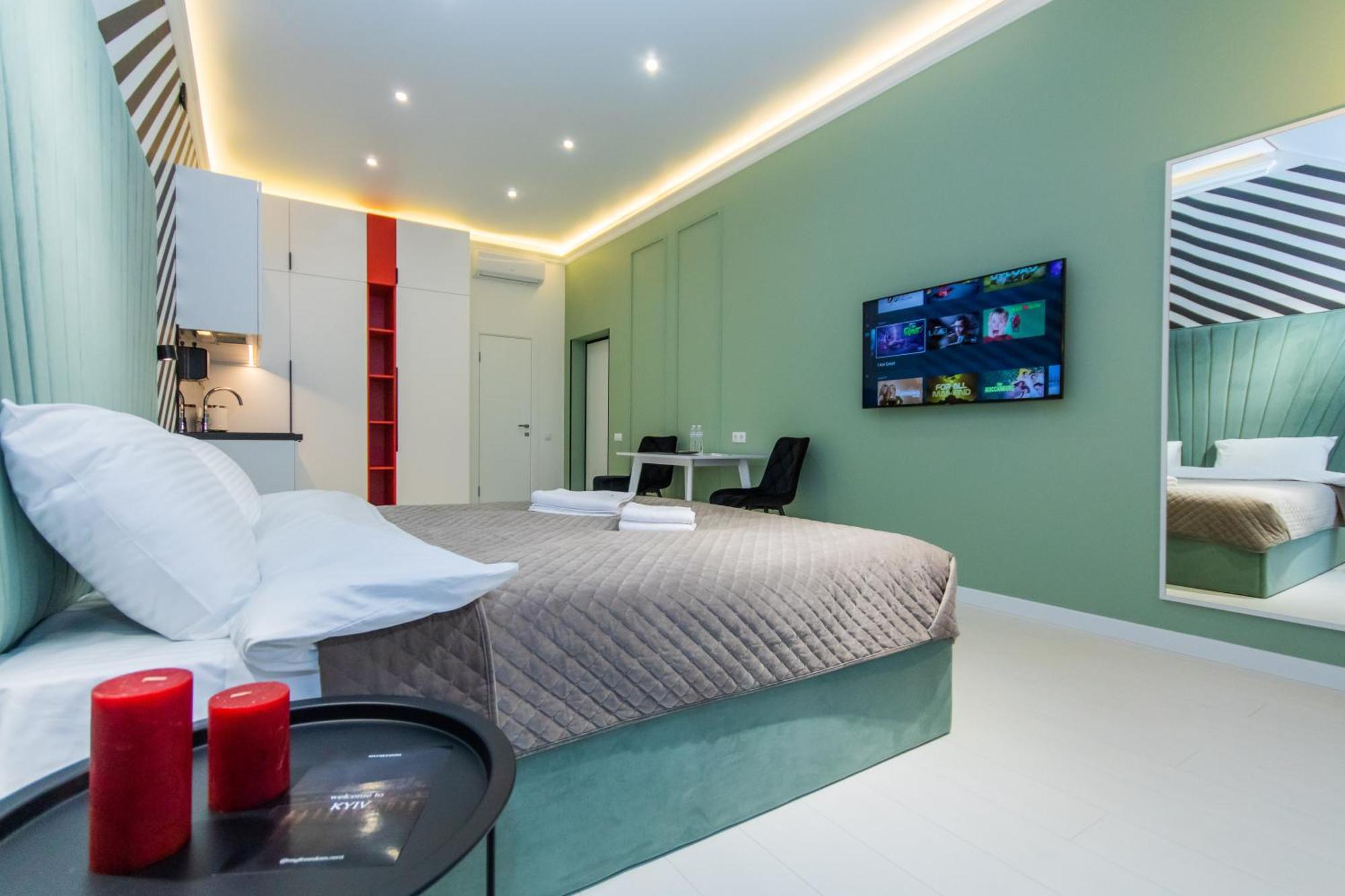 Myfreedom Lux Апартаменти Центр Вул Євгена Чикаленка 33 М Хрещатик Kiev Exterior foto